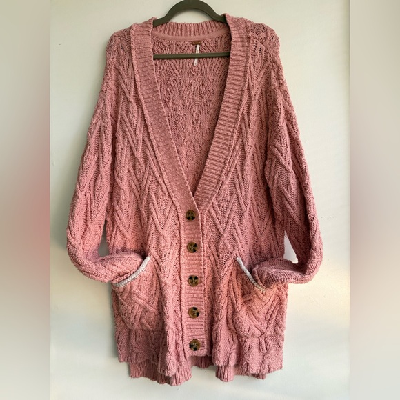 Free People Montana Cable Cardi - Picture 12 of 16